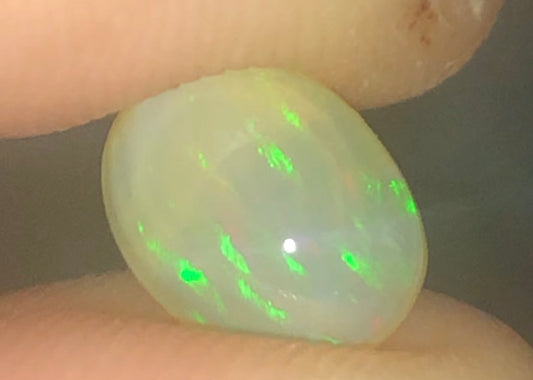 Striped Mintabie crystal opal