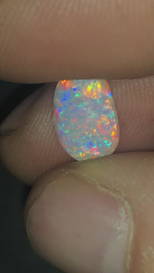 Gorgeous Lightning Ridge multi-colour crystal