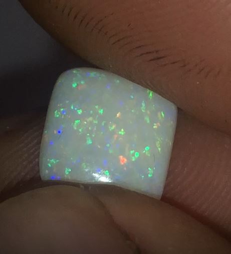 Lovely cushion cut opal