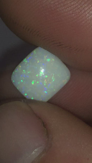 Lovely cushion cut opal