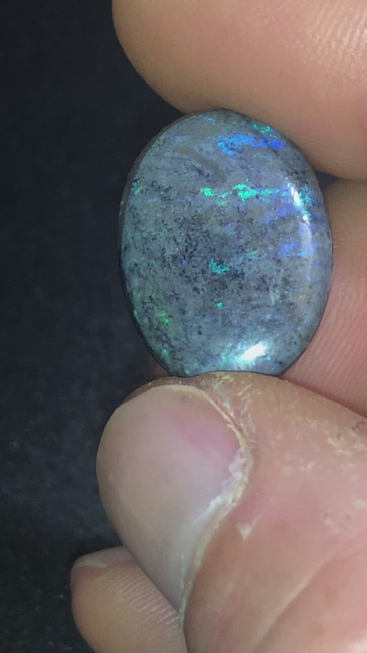 Large matrix opal pendant stone